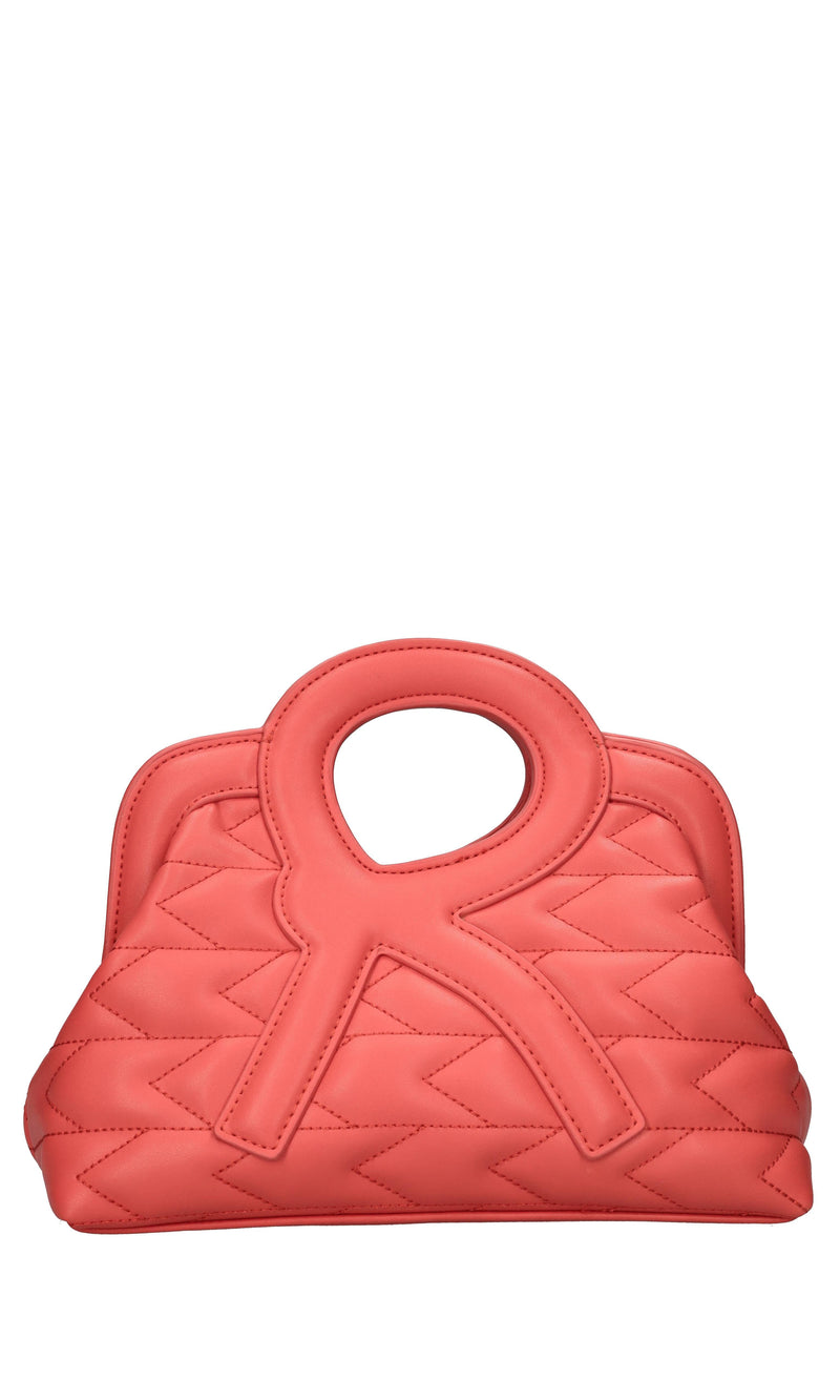 Borsa R Mini Frame Bag in ecopelle 