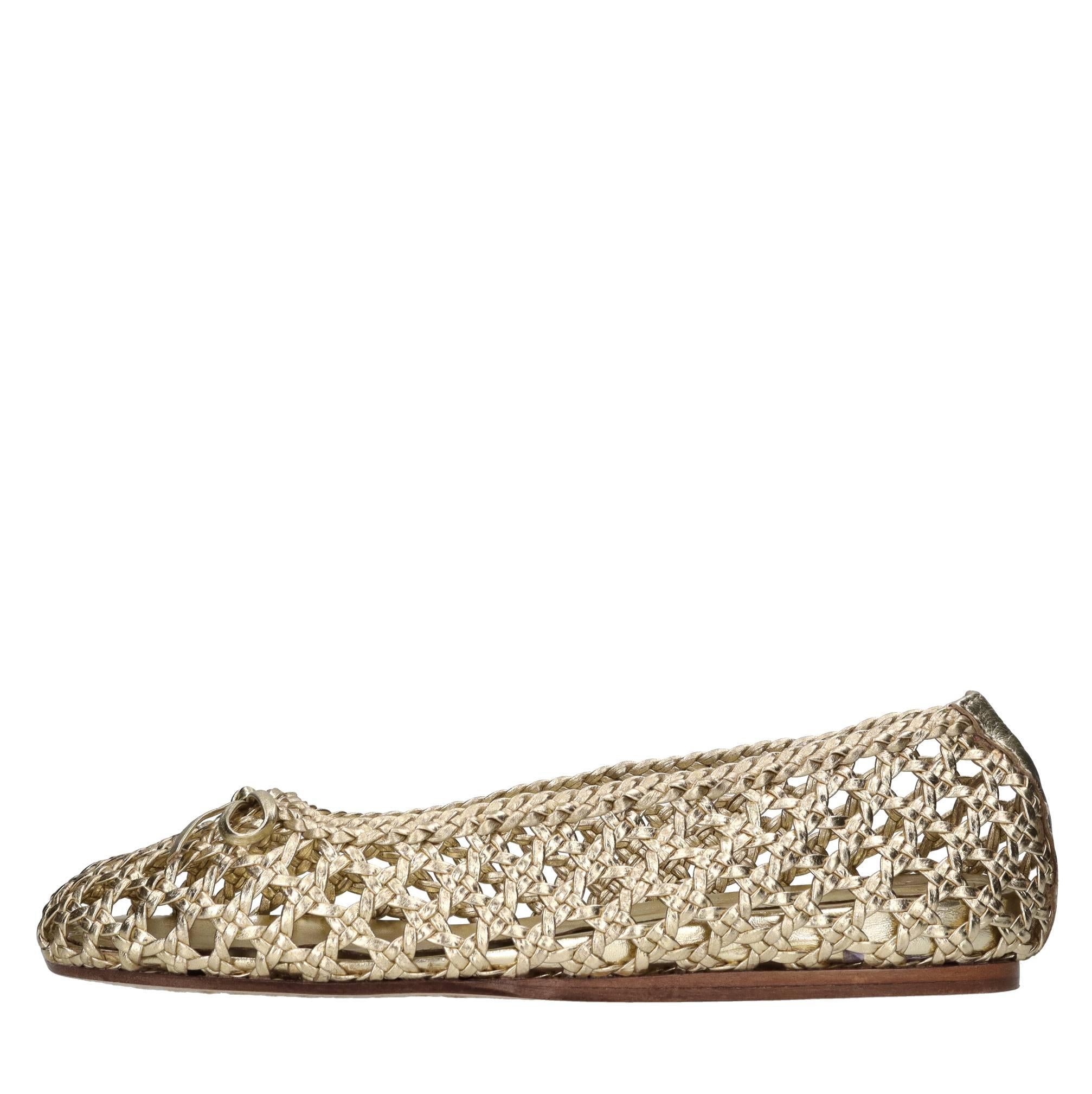 Ballerine in pelle 