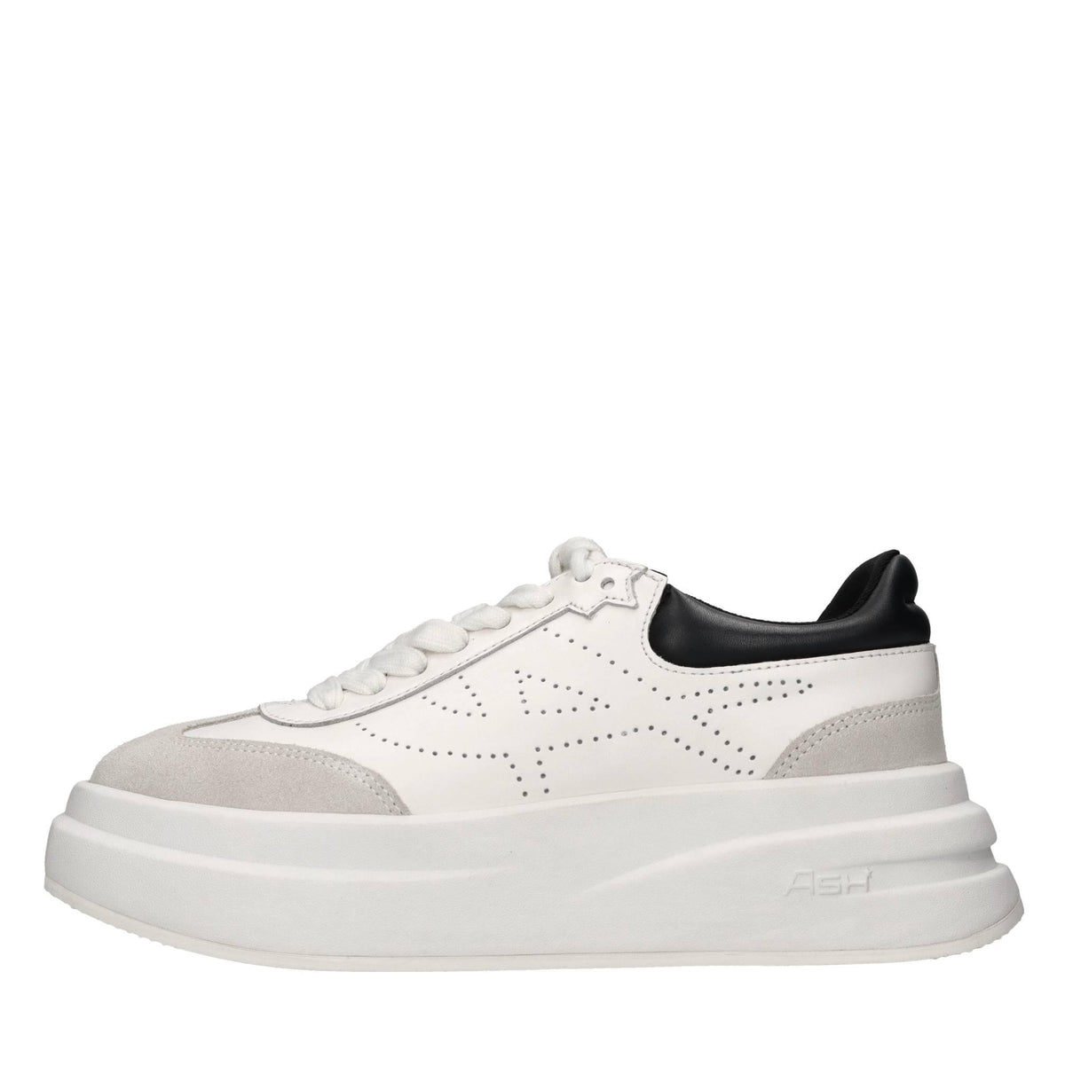 Sneakers in pelle e camoscio 