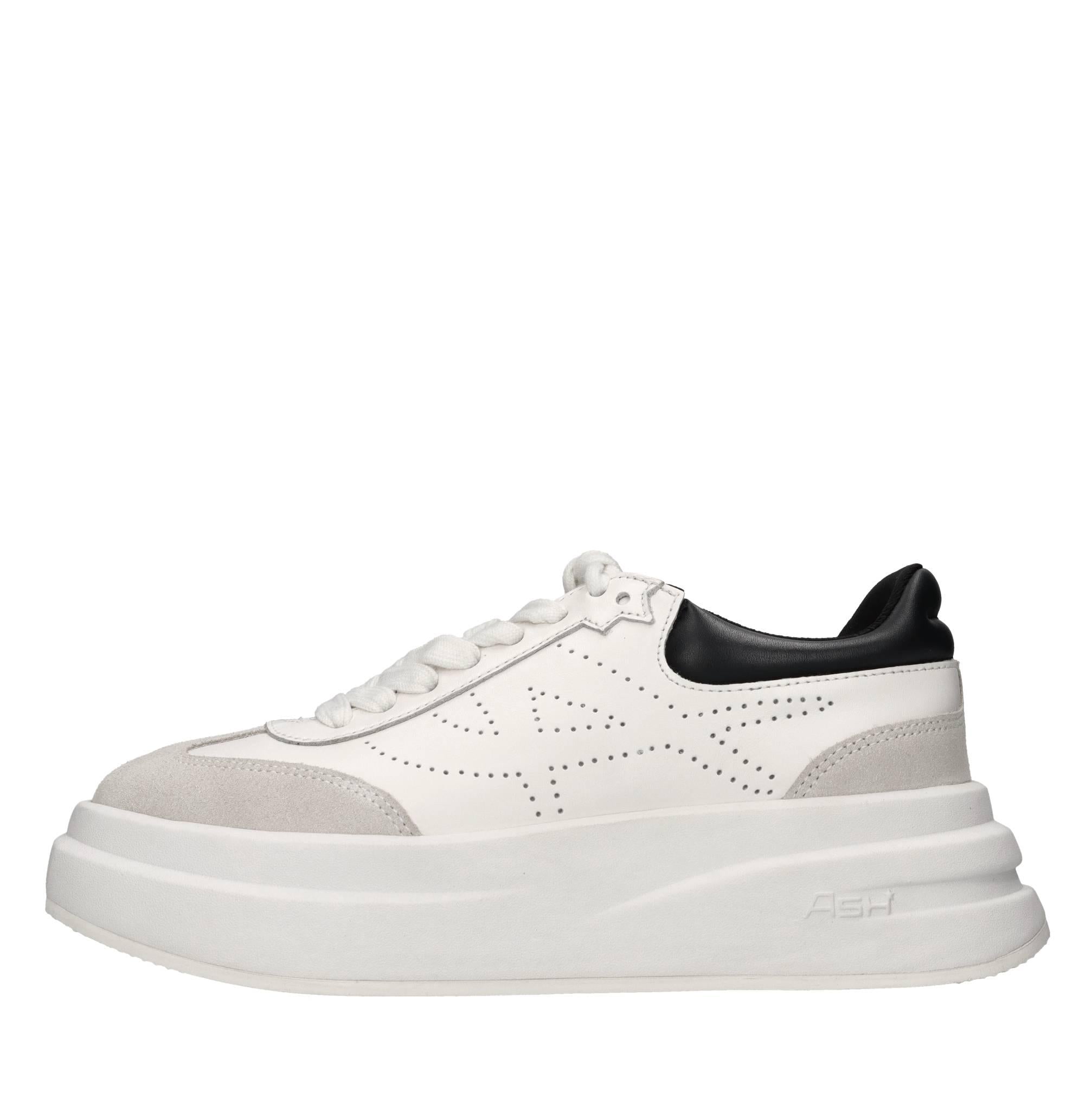 Sneakers in pelle e camoscio 