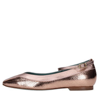 Ballerine in pelle 
