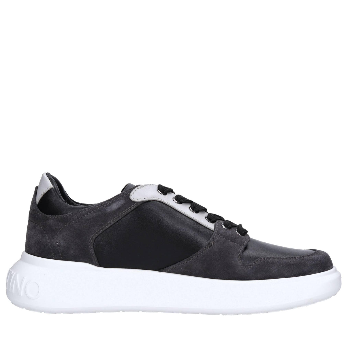 Sneakers in pelle e camoscio 