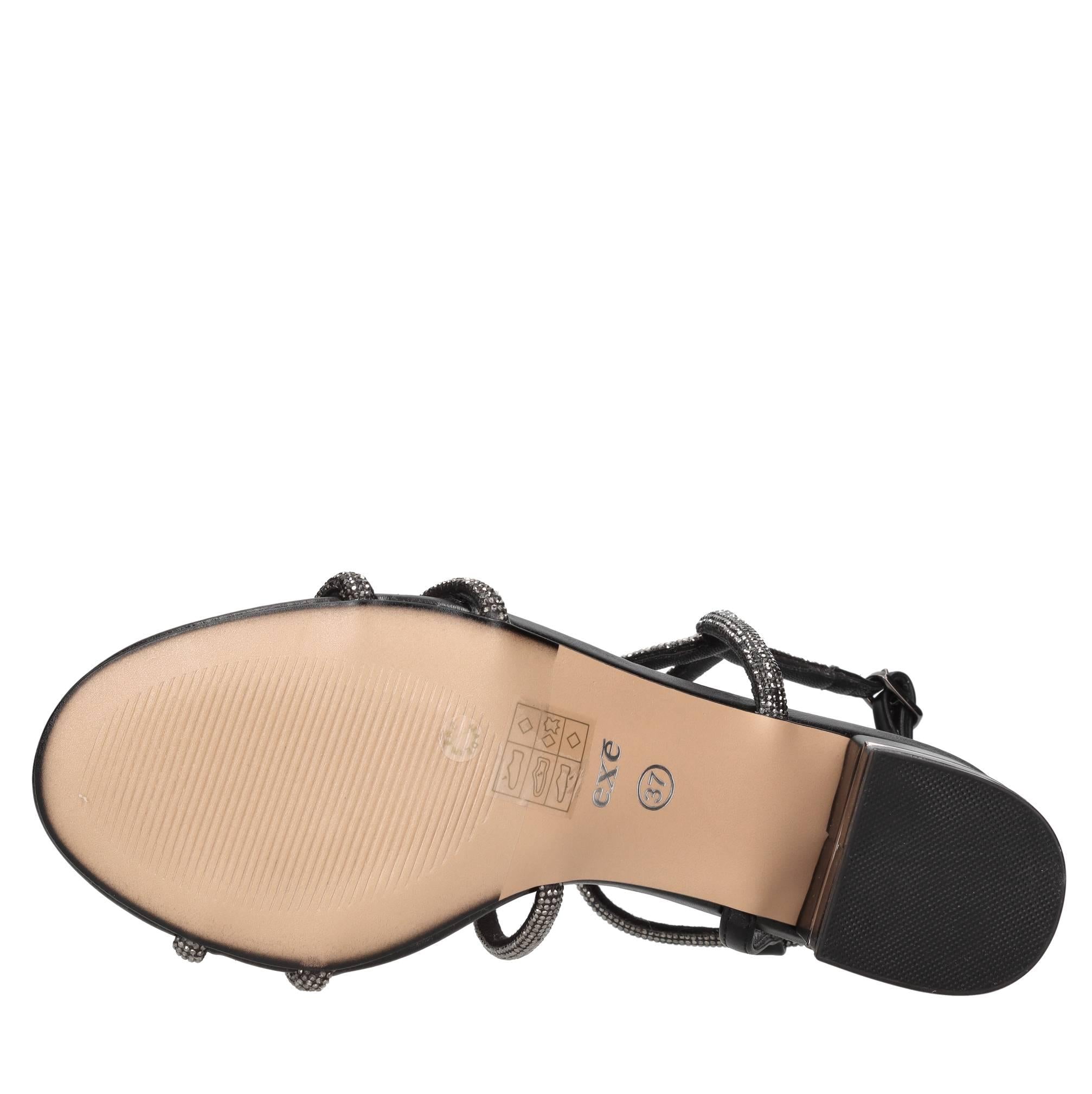 Sandali modello PENNY in pelle ed ecopelle 