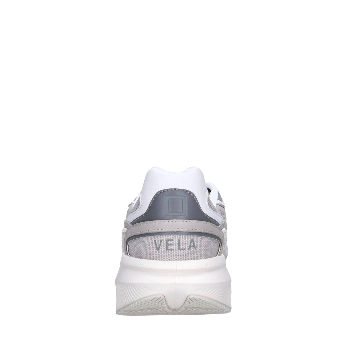 Sneakers in pelle e tessuto 