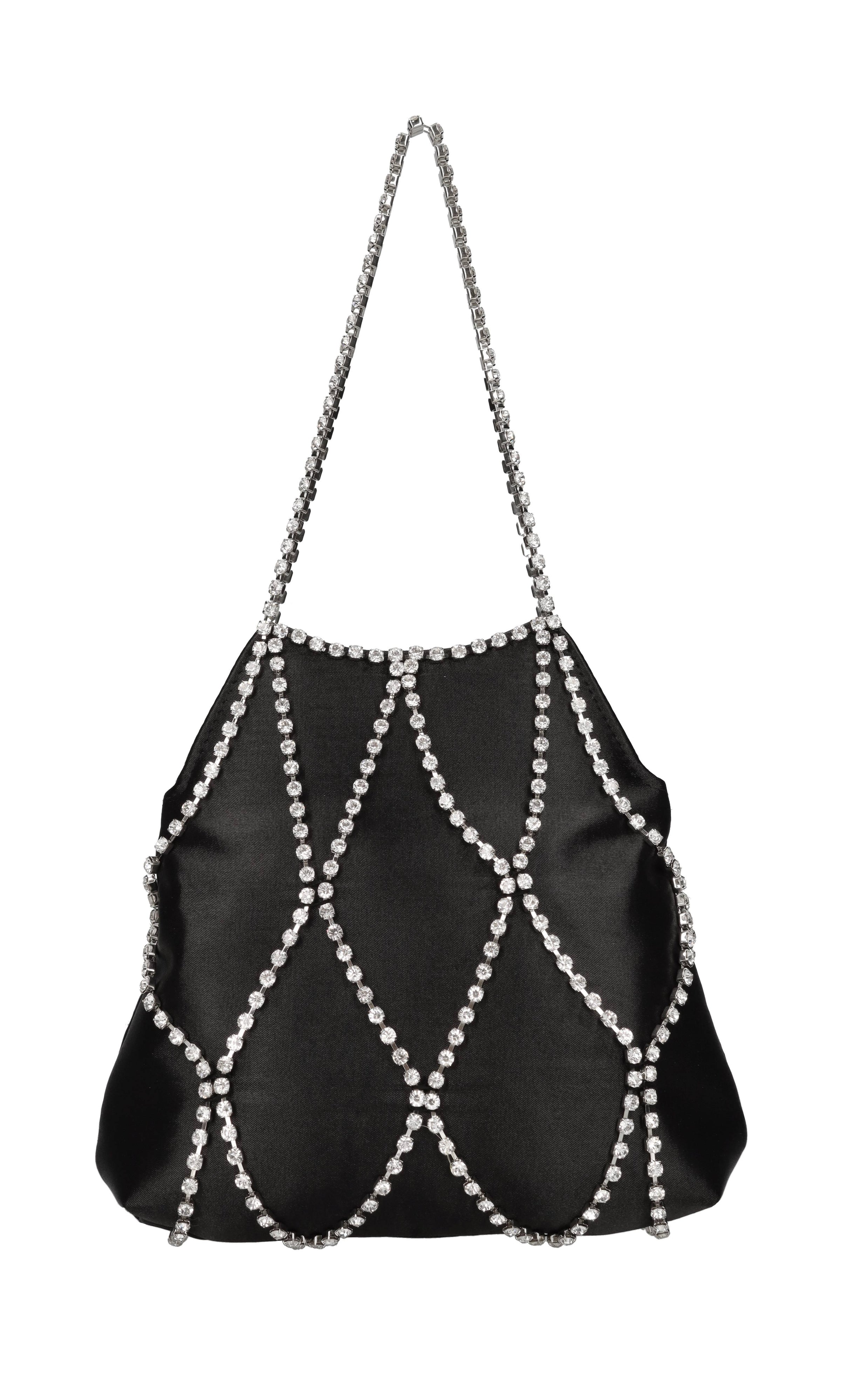 Borsa Kala in raso e strass 