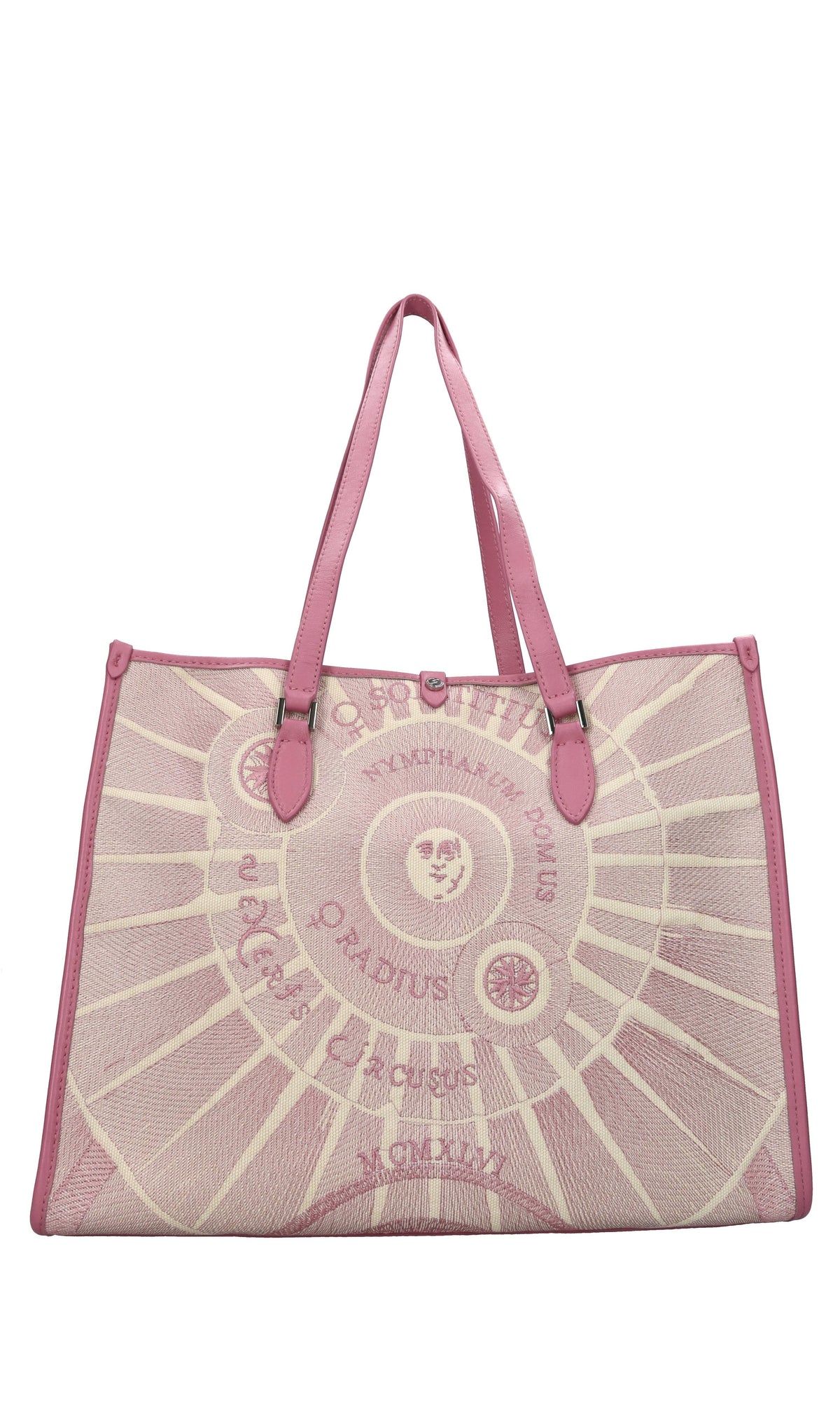 Borsa in tessuto ed ecopelle 