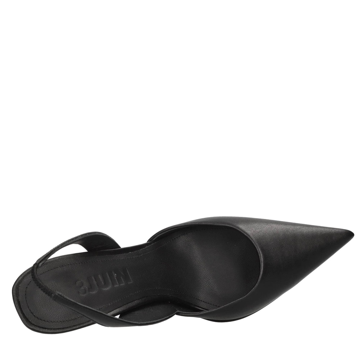 Décolléte slingback in pelle 