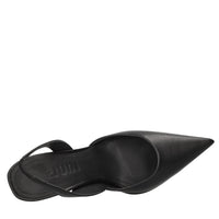 Décolléte slingback in pelle 