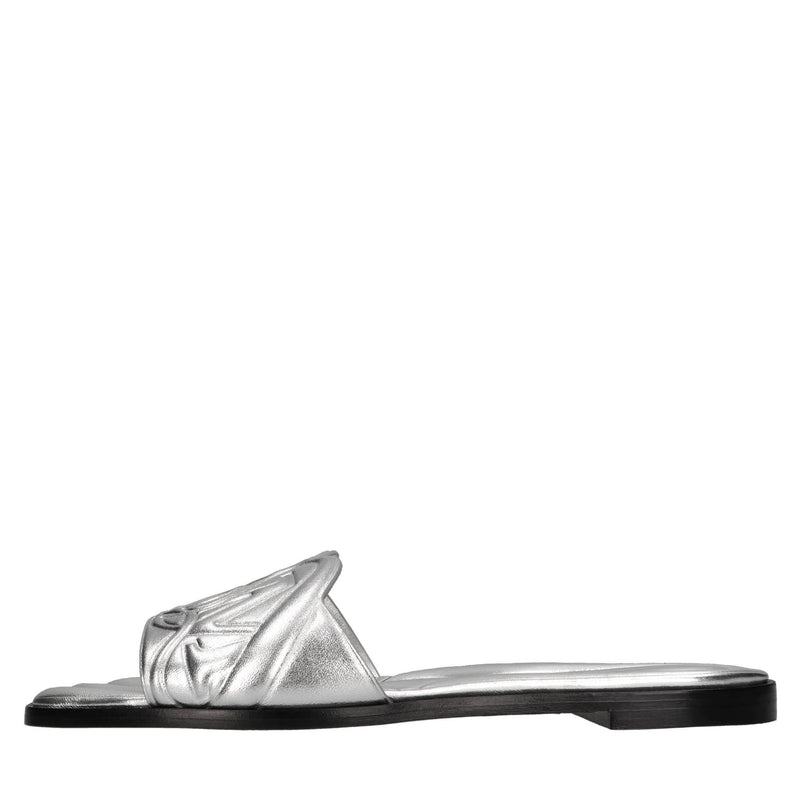 Mules in pelle 