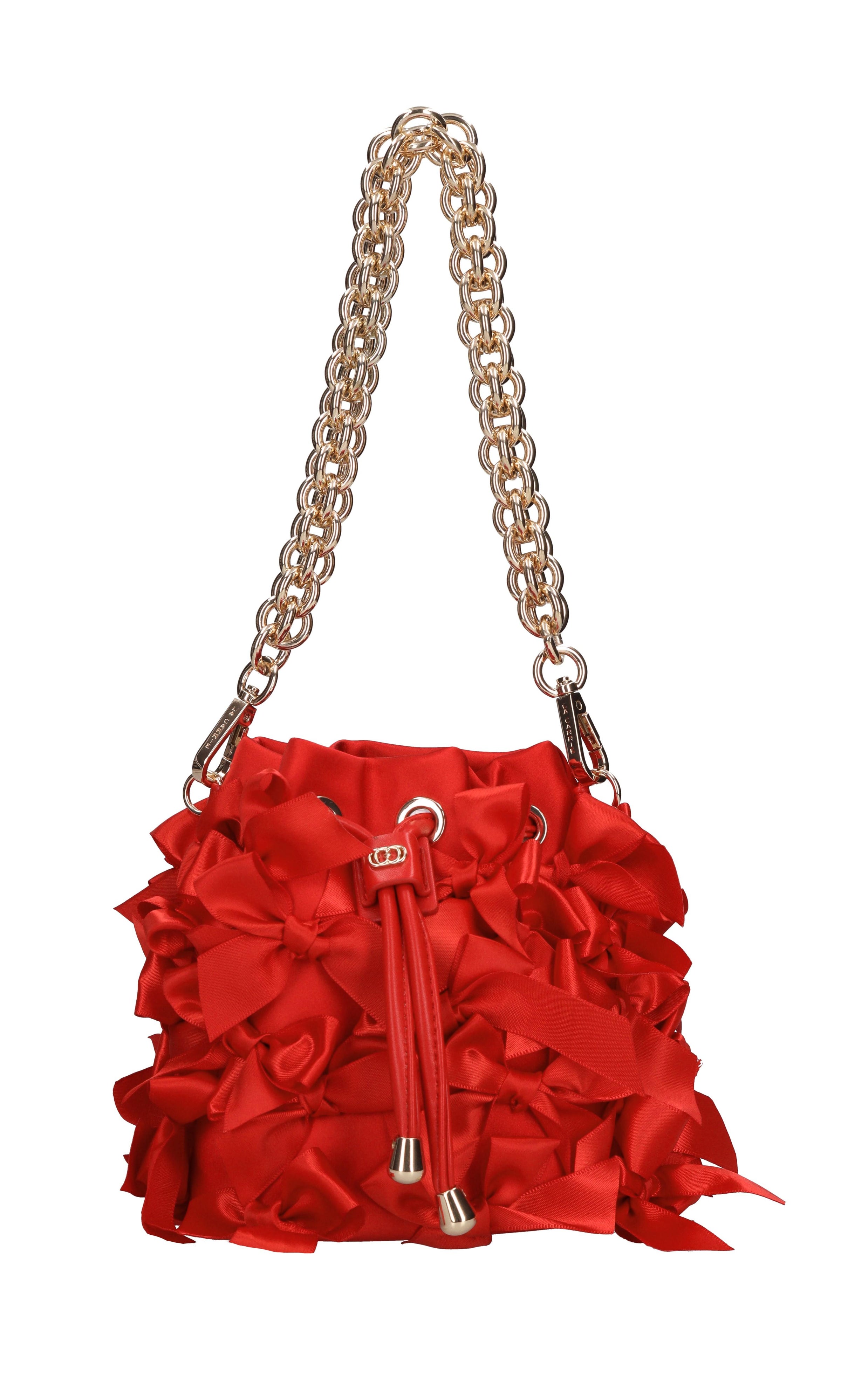 Borsa Night Edition Bows in raso 