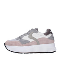 Sneakers VOILE BLANCHE modello JINNIE in pelle, camoscio e nylon 
