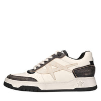 Sneakers modello BLAKE in pelle e tessuto 
