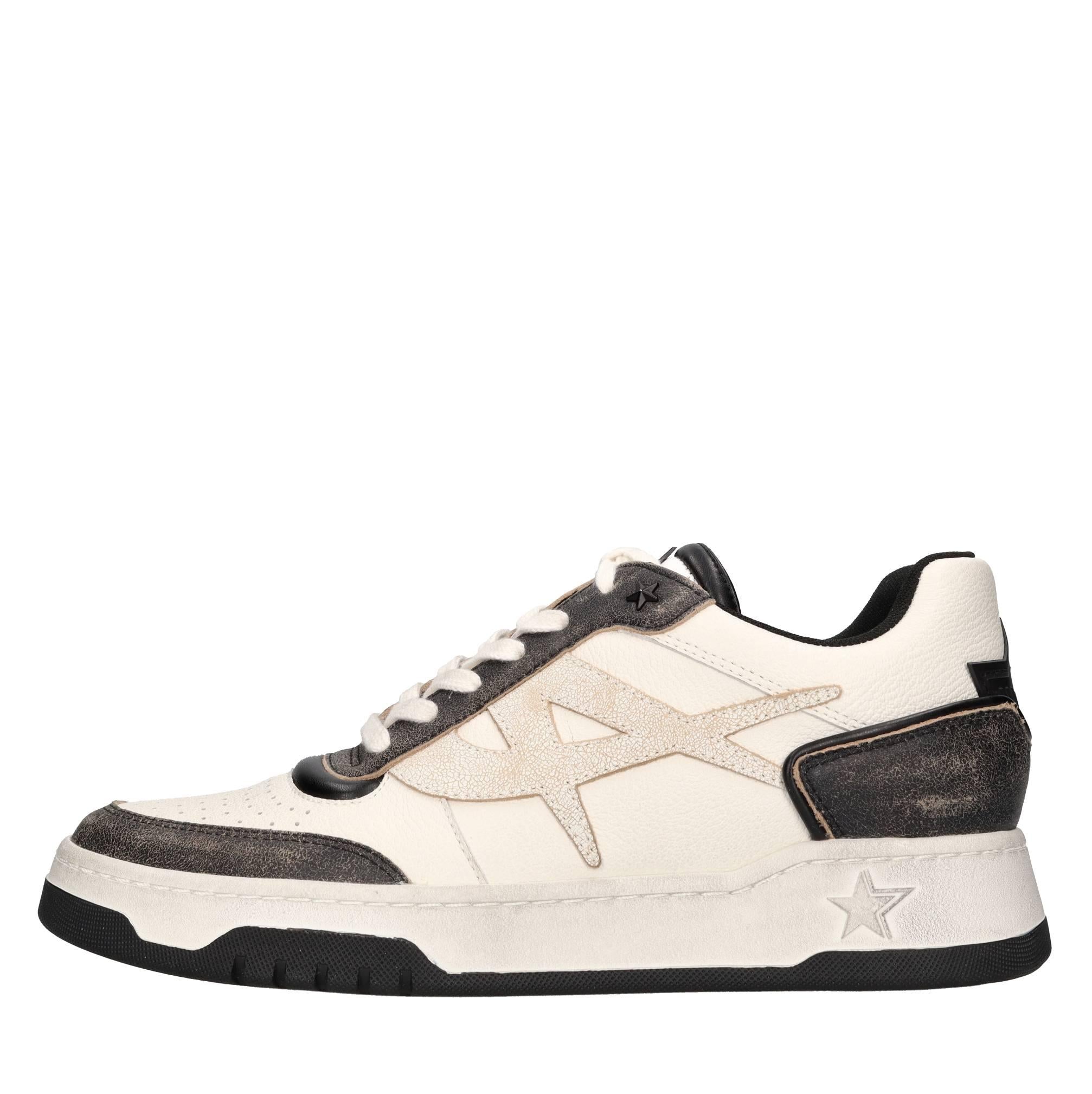 Sneakers modello BLAKE in pelle e tessuto 