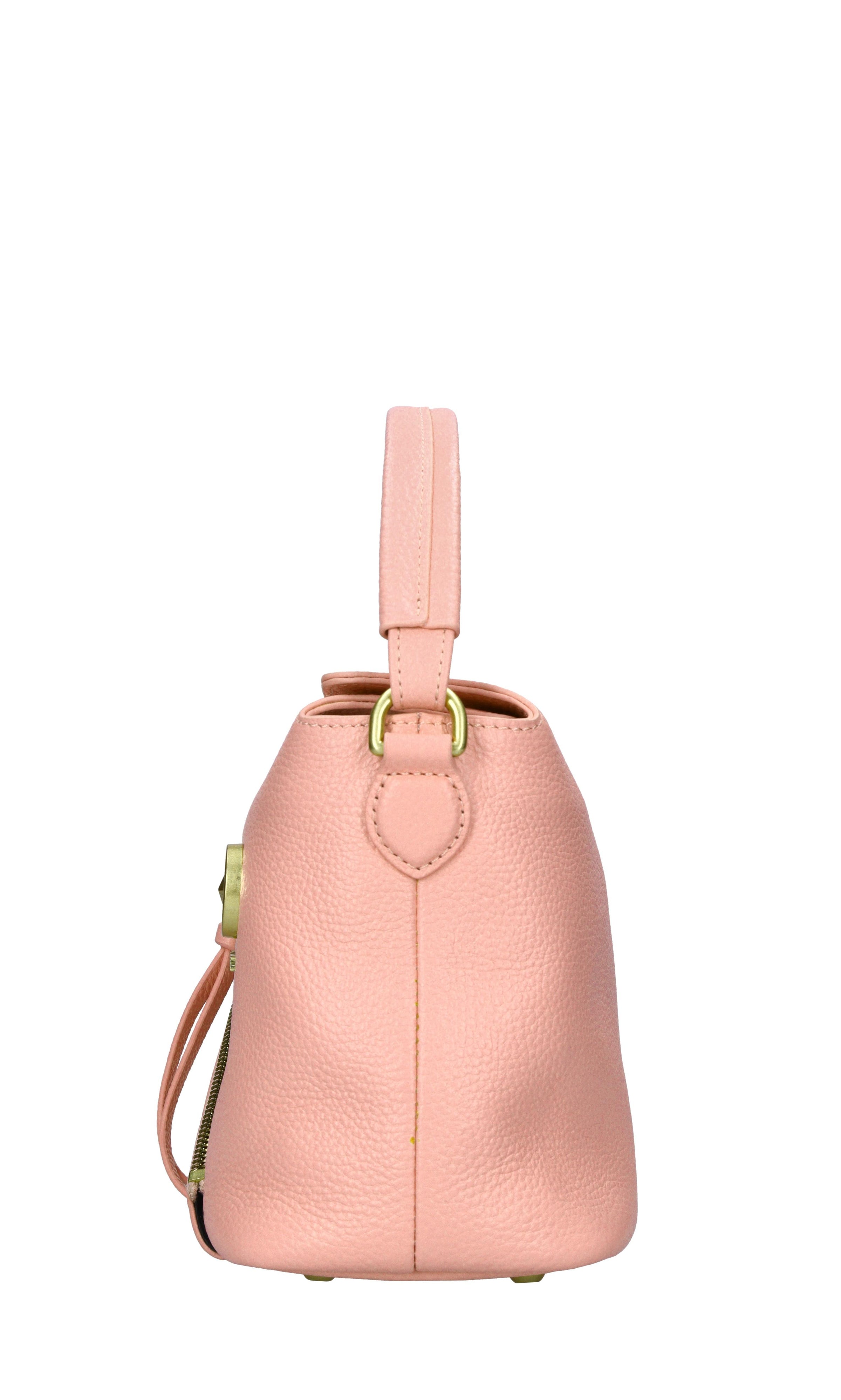 Borsa Zipper in pelle 