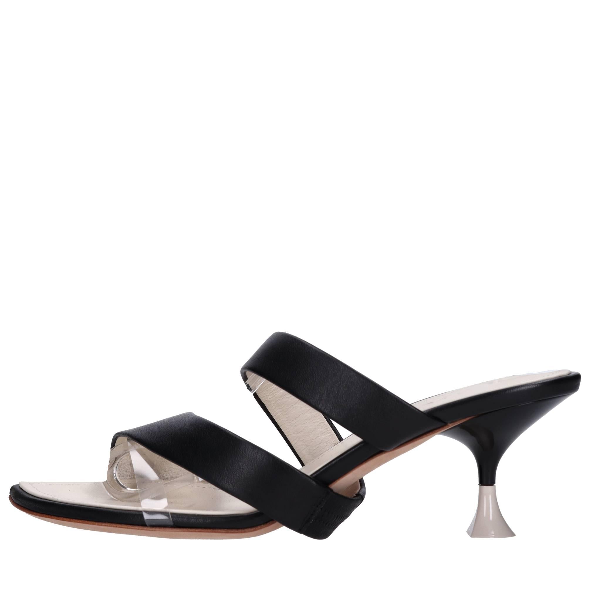 Mules Mikonos in pelle 