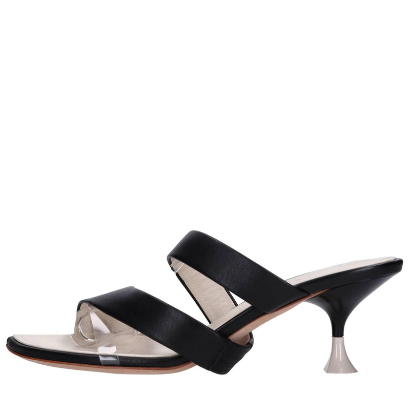 Mules Mikonos in pelle 