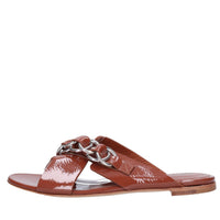 Mules in vernice 