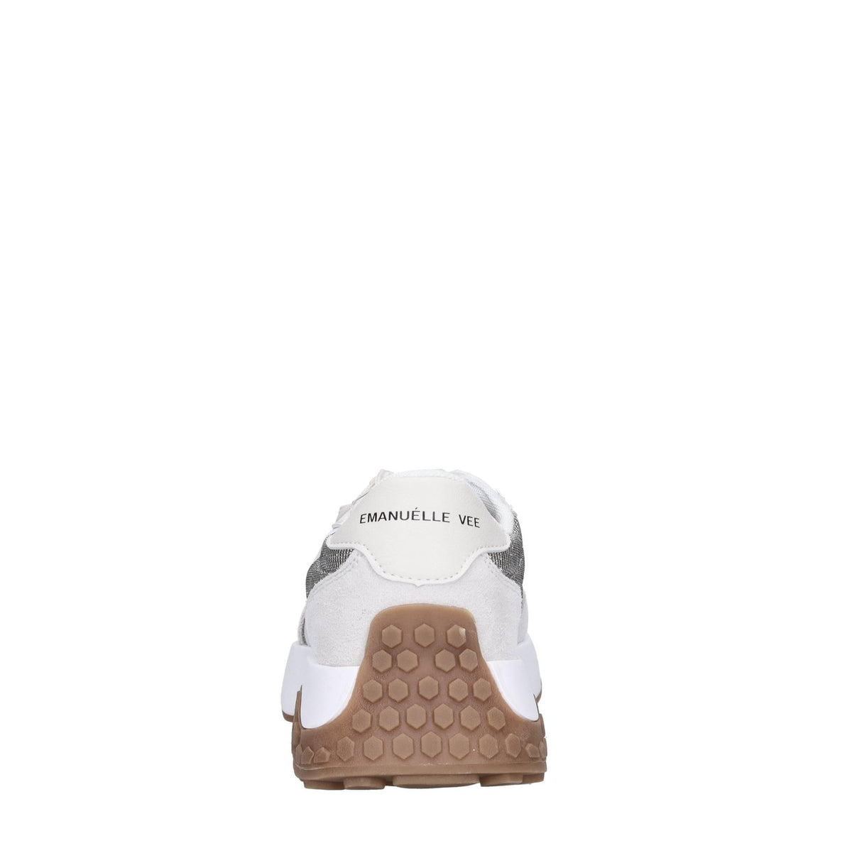 Sneakers in tessuto e camoscio 
