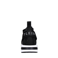 Sneakers in tessuto e strass 