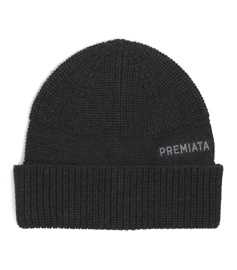 Berretta Premiata realizzata 100% lana merino extrafine a coste e punto links 