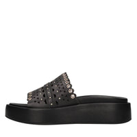 Mules in pelle 