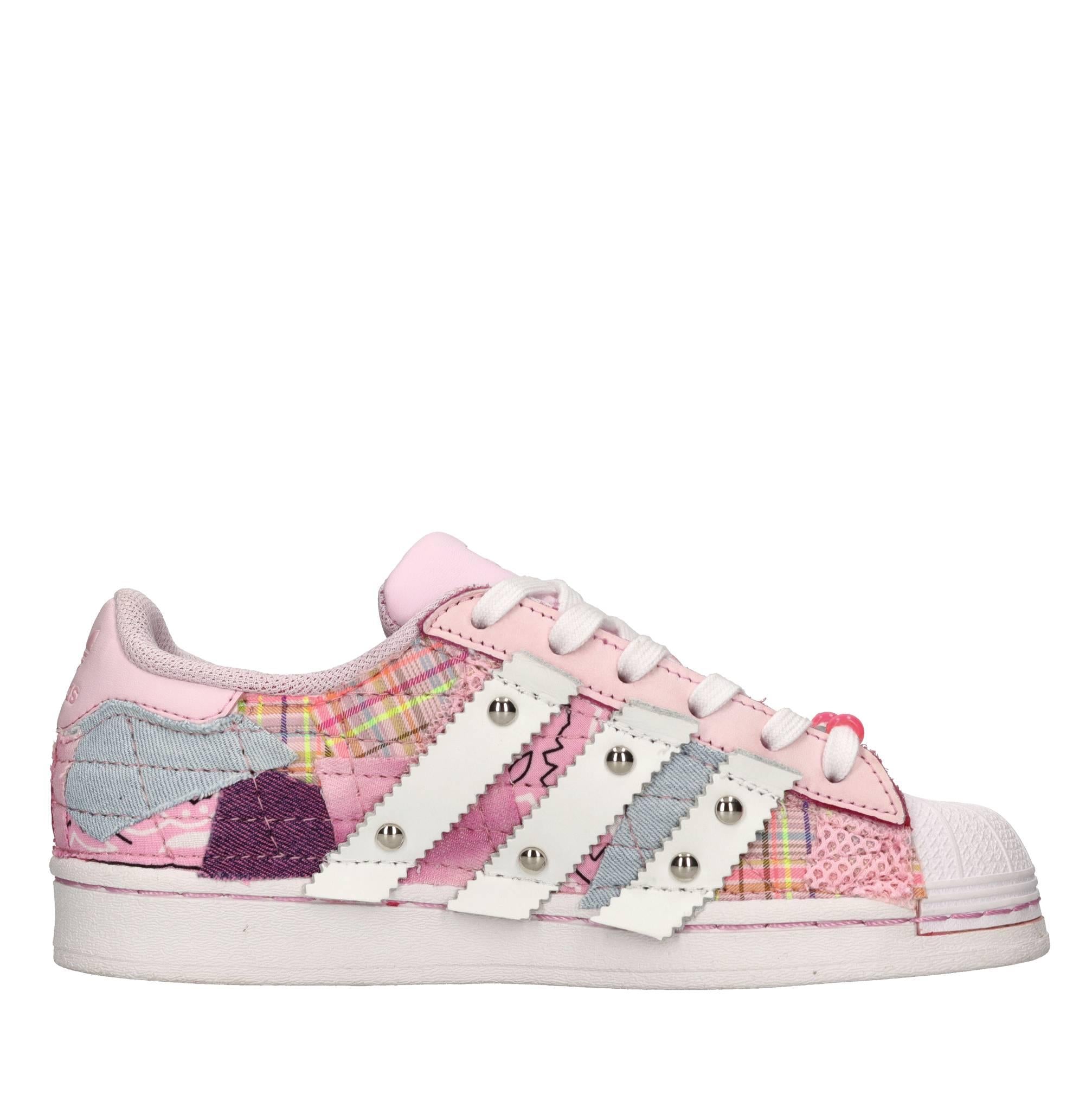 Sneakers Superstar in ecopelle e tessuto 