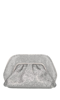 Borsa Gea in tessuto e strass 