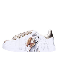 Sneakers in pelle 