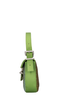 Borsa in raso e strass 