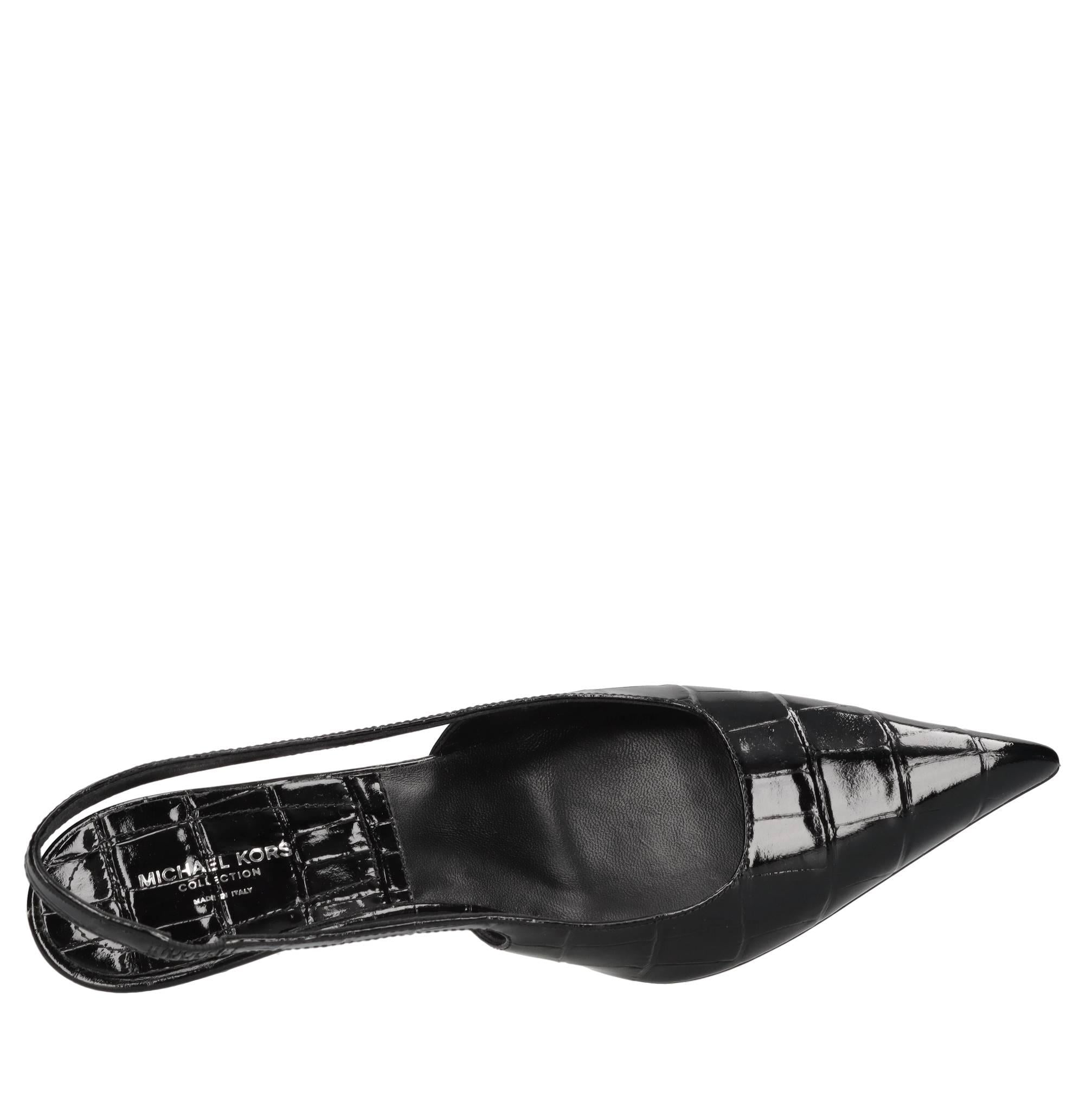 Décolleté slingback Emma in pelle 