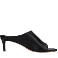 Mules in pelle 