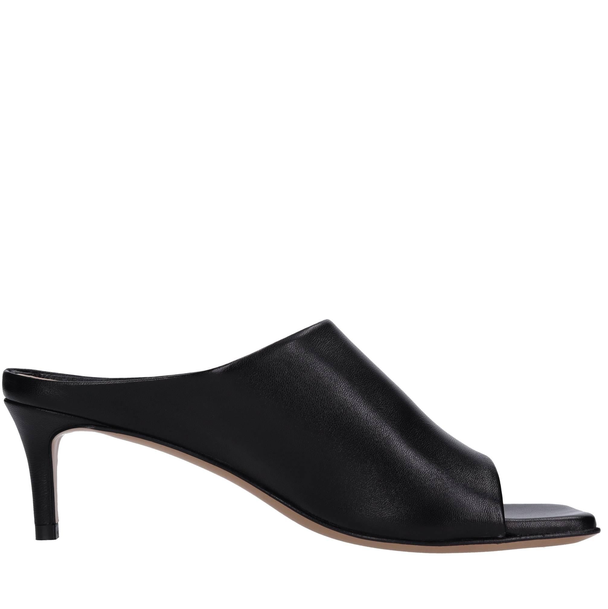 Mules in pelle 