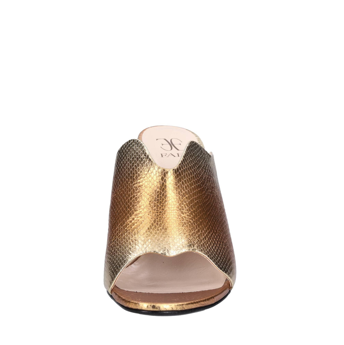 Mules in pelle 