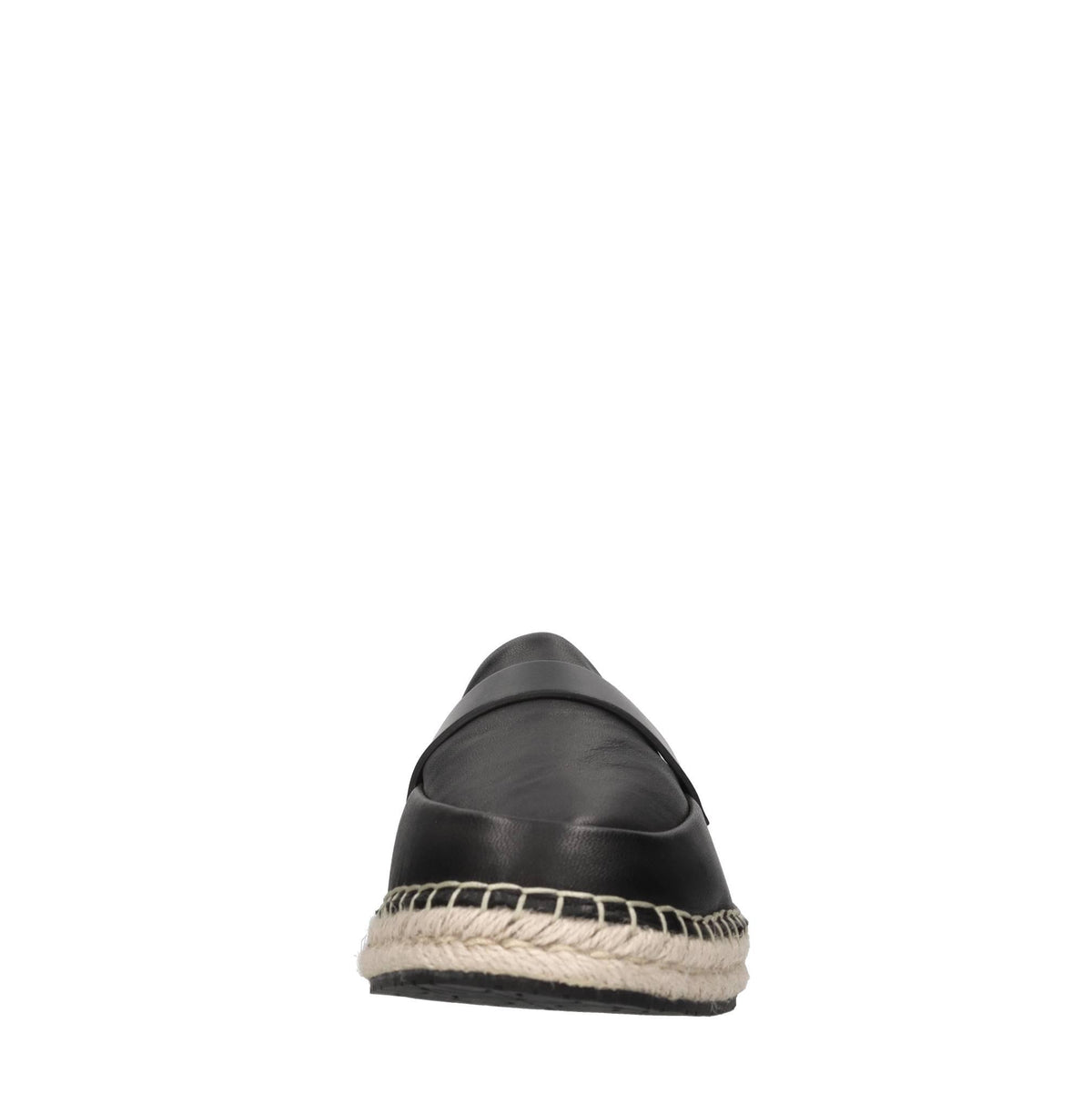 Mocassini espadrillas in pelle 