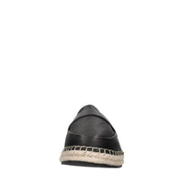 Mocassini espadrillas in pelle 