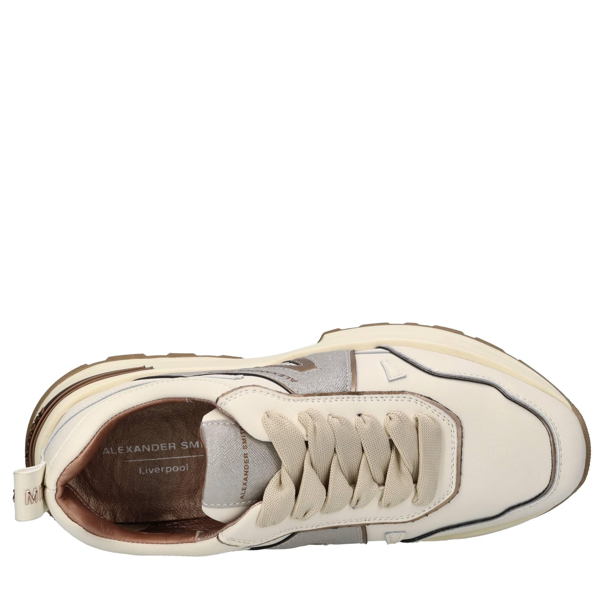 Sneakers in pelle ed ecopelle 
