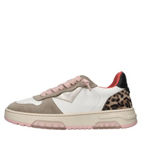 Sneakers in pelle e camoscio 