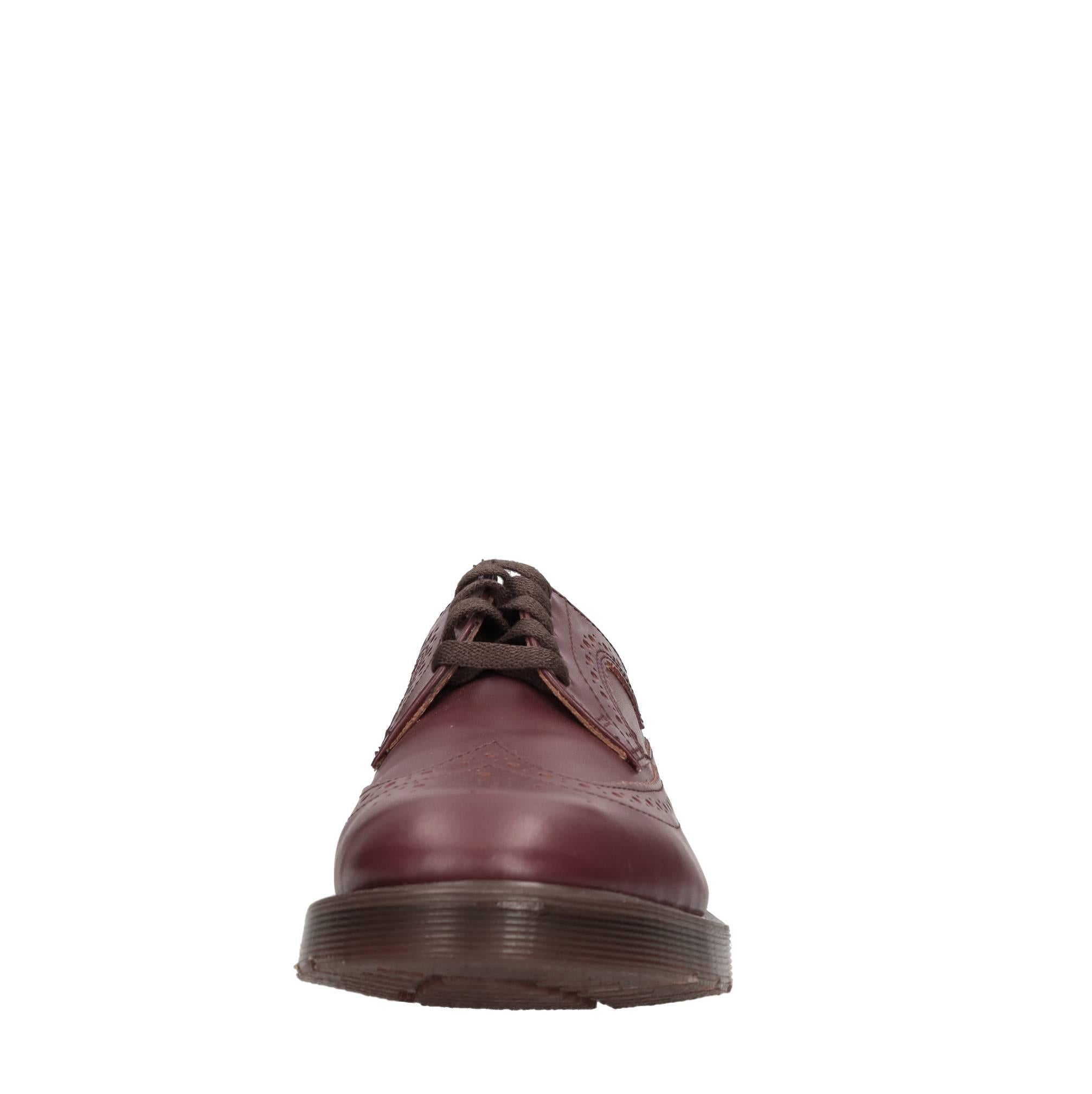 Stringate 3989 in pelle 