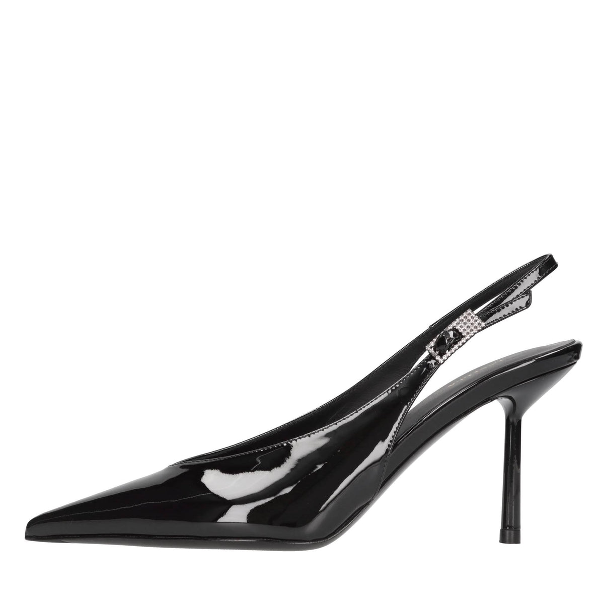 Décolleté Slingback modello CLIVAGE KABIR in pelle verniciata 