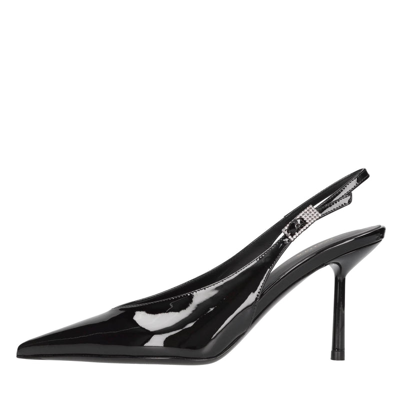 Décolleté Slingback modello CLIVAGE KABIR in pelle verniciata 