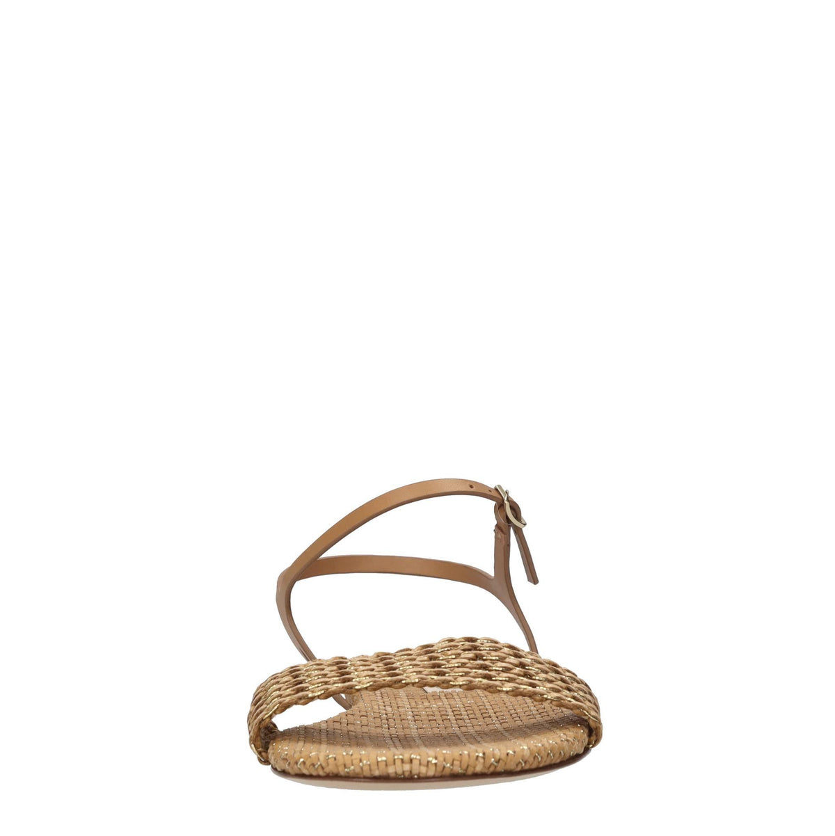 Sandali flat Goldeneye in pelle ed ecopelle 
