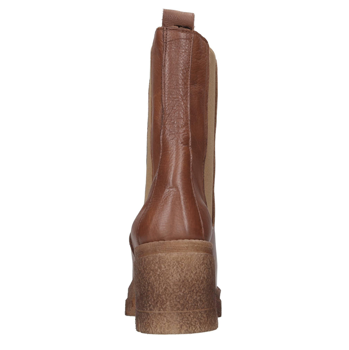 Tronchetti in pelle ed elastico 