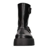 Stivaletti biker in pelle 