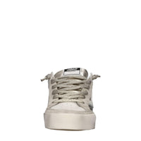 Sneakers in pelle e camoscio 