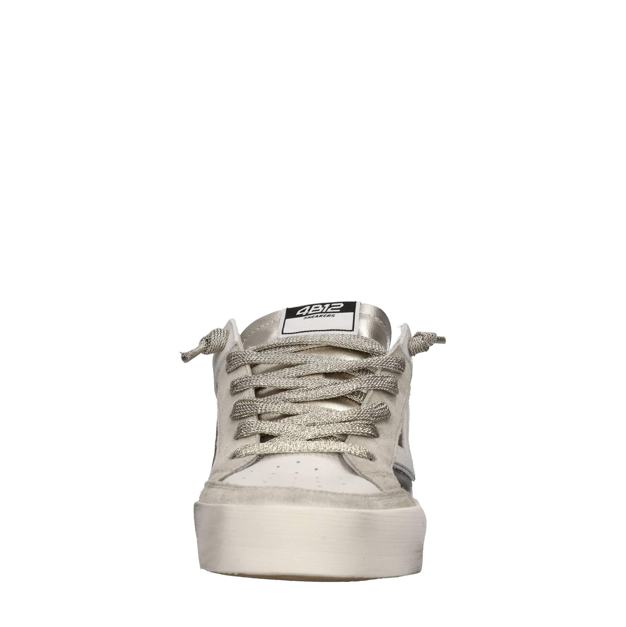 Sneakers in pelle e camoscio 