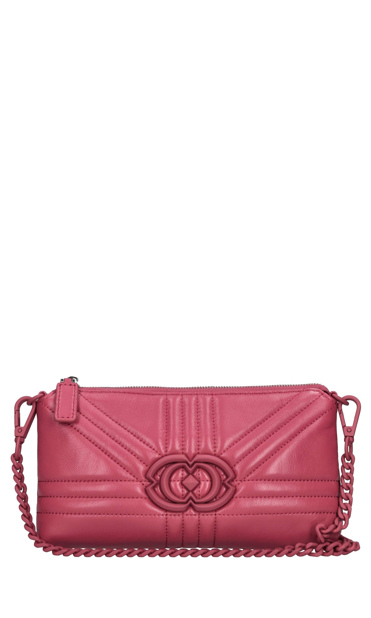 Borsa Grate Double in pelle 