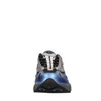 Sneakers in ecopelle e tessuto 