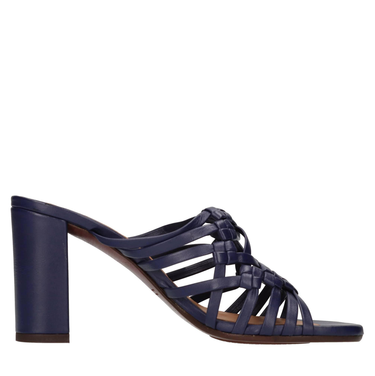 Mules in pelle 