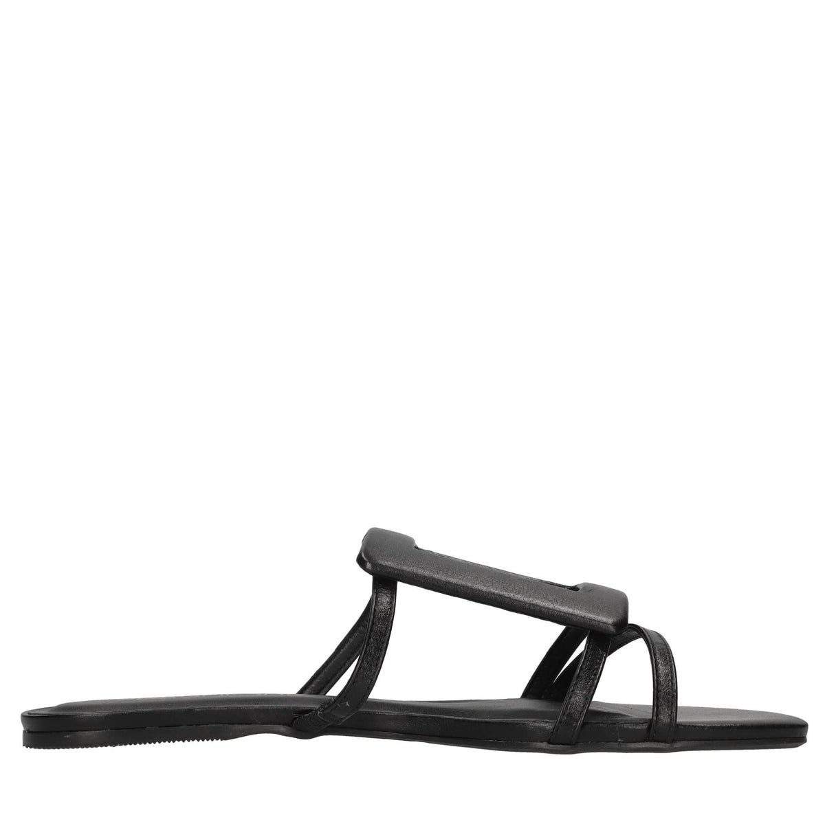 Mules in pelle 