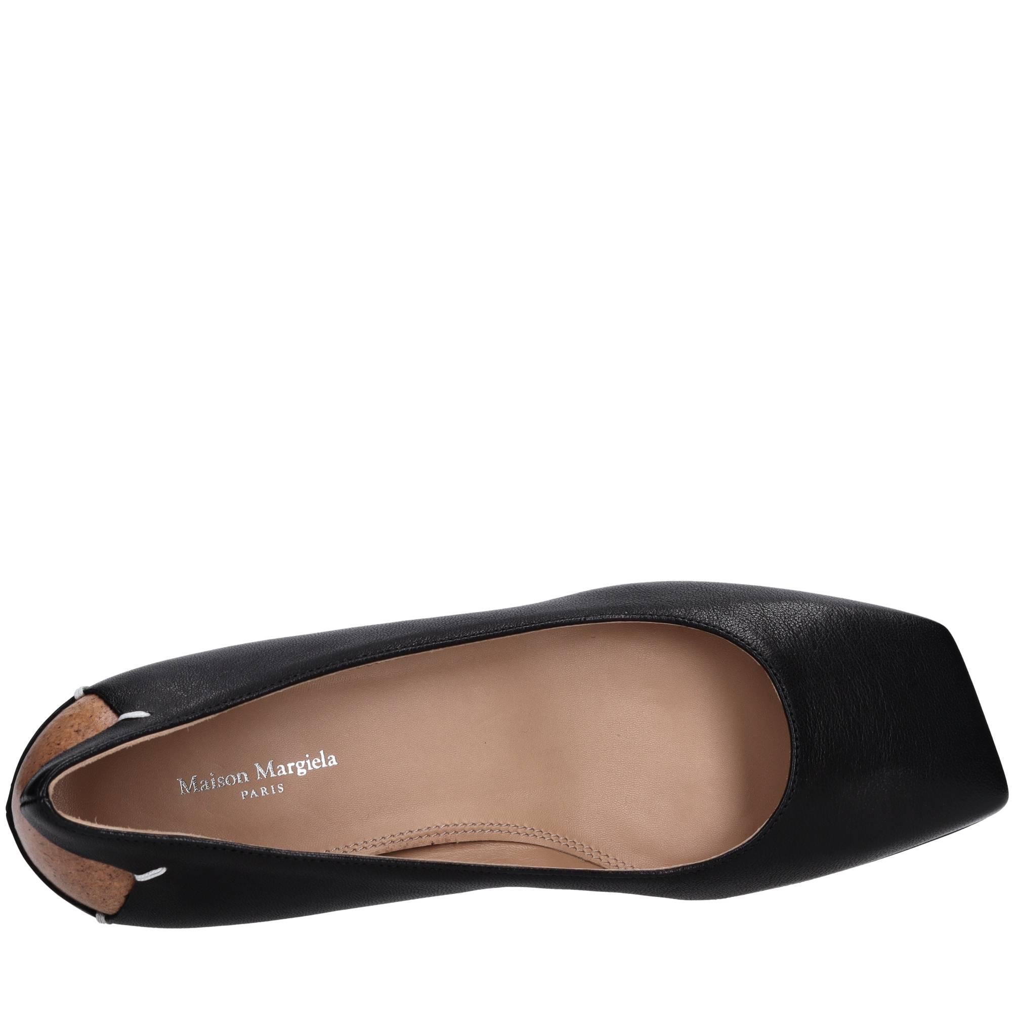 Ballerine in pelle 